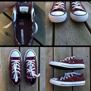 Burgandy Converse